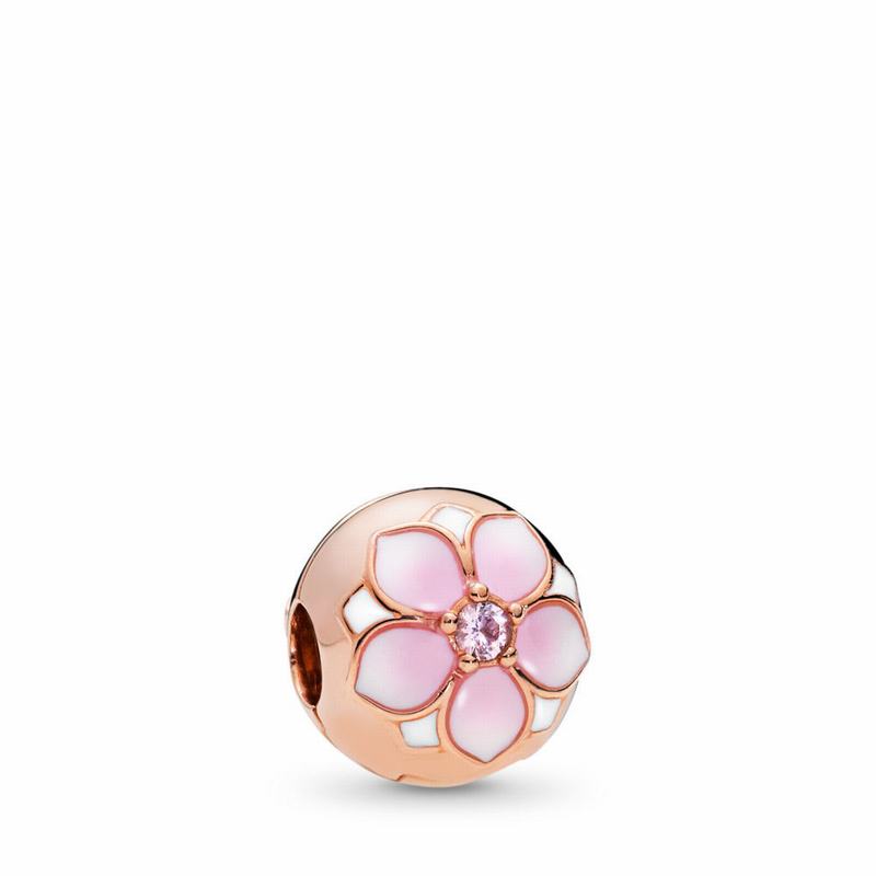 Pandora Rose™ Magnolia Bloom Clip Egypt MO5807461